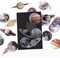 240PCS Nature Transparent Stickers Set – Vintage Flora & Fauna PET Stickers for Scrapbooking, Journaling, Photo Albums, Card Making & DIY Crafts
